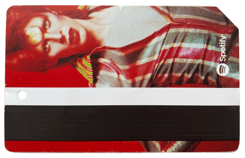 Limited edition David Bowie MTA card